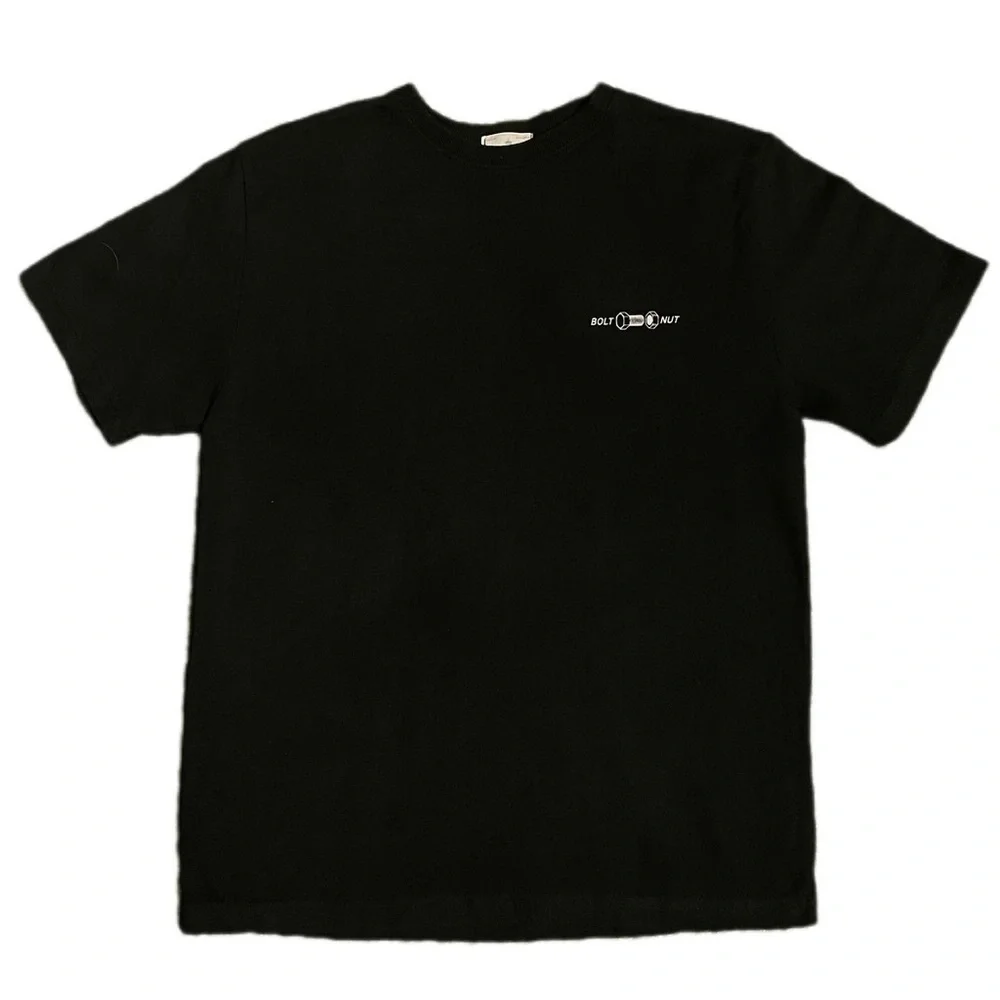 KOREAN BOLT & NUT HEAVY QUALITY CREW NECK T-SHIRT FOR MEN’S & WOMEN’S - Picture 2 of 5